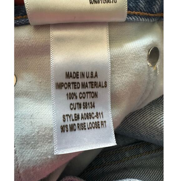 AGOLDE 90s Mid Rise Loose Fit Jeans 24 - Picture 9 of 10